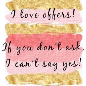 Everything is negotiable!!